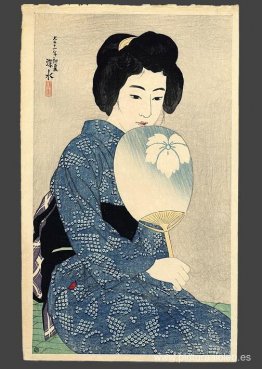 en una yukata en una yukata