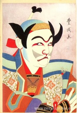 Ichikawa Ennosuke II como Hayami-no-Tota Ichikawa Ennosuke II como Hayami-no-Tota