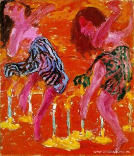 bailarines de velas bailarines de velas