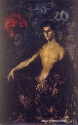 El hombre con máscaras El hombre con máscaras