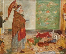 El asombro de la mujer enmascarada El asombro de la mujer enmascarada