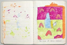 Sin título (Cuaderno de composición) (detalle) Sin título (Cuaderno de composición) (detalle)