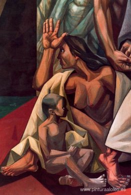 La lucha de la humanidad por una paz duradera (detalle) La lucha de la humanidad por una paz duradera (detalle)