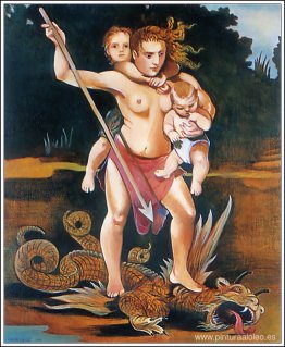 Dragon Slayer con dos hijos Dragon Slayer con dos hijos