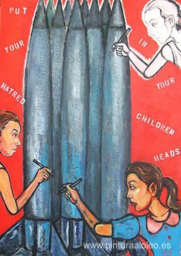 Pon tu odio en la cabeza de tus hijos Pon tu odio en la cabeza de tus hijos