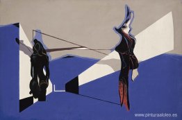 Camino hacia abajo azul Camino hacia abajo azul