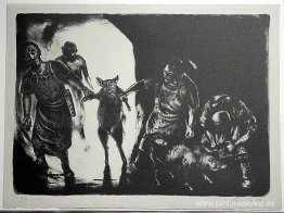 Cerdo de pie Cerdo de pie