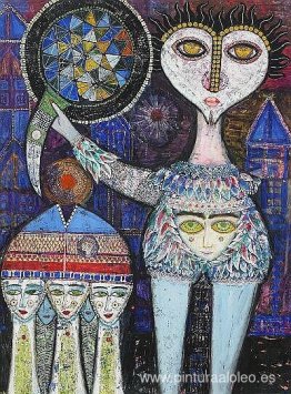 Reina de Corazones mostrando a la torre su última metamorfosis Reina de Corazones mostrando a la torre su última metamorfosis