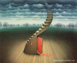 Escena bajo las escaleras Escena bajo las escaleras