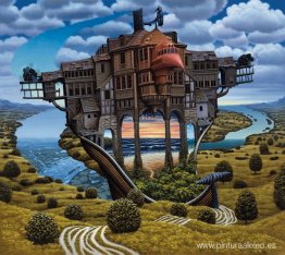 Paisaje de cincel Paisaje de cincel