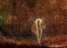 Dame Autumn tiene una cara triste. Dame Autumn tiene una cara triste.