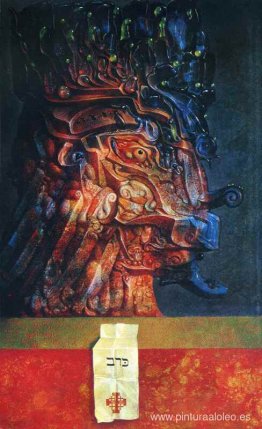 QUERUBÍN CON LA CRUZ DE JERUSALÉN QUERUBÍN CON LA CRUZ DE JERUSALÉN