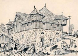 Plungės, molino de agua Plungės, molino de agua