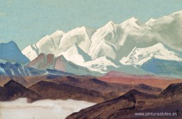 Himalaya. Cadena de Kanchenjunga. Himalaya. Cadena de Kanchenjunga.