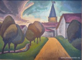 La entrada al pueblo La entrada al pueblo