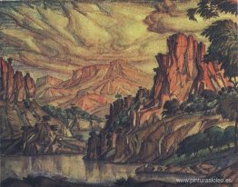 El paisaje de Crimea El paisaje de Crimea