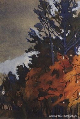 paisaje de otoño paisaje de otoño