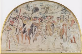 Estudio compositivo para retirarse de Marignano Estudio compositivo para retirarse de Marignano