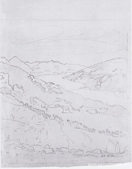 Lago de Thun desde el camino hasta la placa Schynigen Lago de Thun desde el camino hasta la placa Schynigen