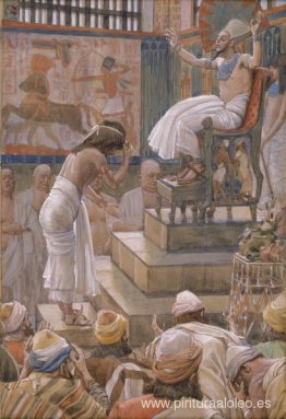 José y sus hermanos recibidos por el faraón José y sus hermanos recibidos por el faraón