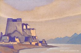 Tíbet. Dzong. Tíbet. Dzong.