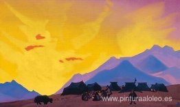 Campamento tibetano Campamento tibetano