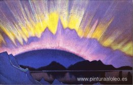 A medianoche. Luz de Shambhala. A medianoche. Luz de Shambhala.