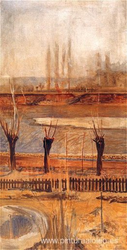 El paisaje sobre el Vístula El paisaje sobre el Vístula