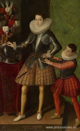 Retrato de Giuliano II Cesarini de 14 años Retrato de Giuliano II Cesarini de 14 años