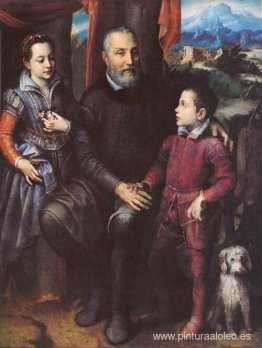 Retrato de familia, Minerva, Amilcare y Asdrubale Anguissola Retrato de familia, Minerva, Amilcare y Asdrubale Anguissola