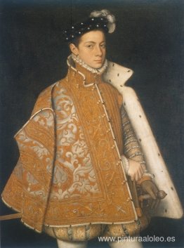Un retrato del joven Alessandro Farnese, futuro duque de Parma. Un retrato del joven Alessandro Farnese, futuro duque de Parma.