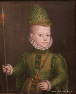 Retrato de un niño en la corte española Retrato de un niño en la corte española