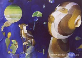 Hombre y simio Hombre y simio