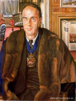Retrato de JE Martineau Retrato de JE Martineau