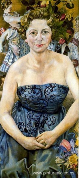 Retrato de la señora Marjorie Metz Retrato de la señora Marjorie Metz
