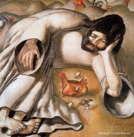 Cristo en el desierto - La gallina Cristo en el desierto - La gallina