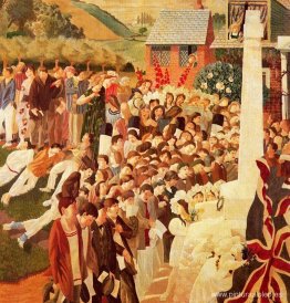 Inauguración del monumento a los caídos en Cookham Inauguración del monumento a los caídos en Cookham