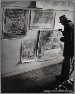 Bonnard peignant ses quatre toiles (no “l’Amandier”) Bonnard peignant ses quatre toiles (no “l’Amandier”)