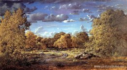 Claro de la Reina Blanca en el bosque de Fontainebleau Claro de la Reina Blanca en el bosque de Fontainebleau