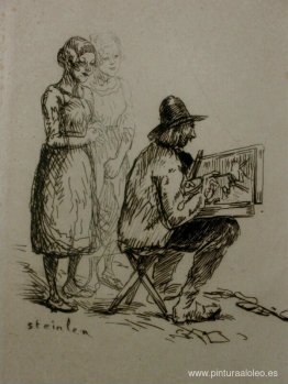 dibujo del artista dibujo del artista