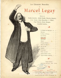 Las nuevas canciones de Marcel Legay Las nuevas canciones de Marcel Legay