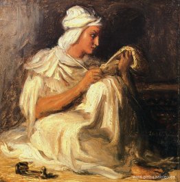 Teleb joven sentado Teleb joven sentado