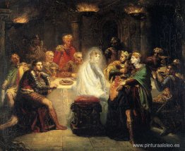 Macbeth viendo el espectro del Banco Macbeth viendo el espectro del Banco