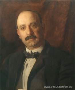 Retrato de Alfred Bryan Wall Retrato de Alfred Bryan Wall