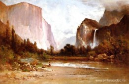 Indios piute pescando en Yosemite Indios piute pescando en Yosemite