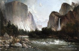 Pesca piute en el río Merced, valle de Yosemite 1891 Pesca piute en el río Merced, valle de Yosemite 1891