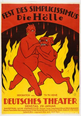 Cartel del Festival Simplicissimus Hell (Hölle) Cartel del Festival Simplicissimus Hell (Hölle)