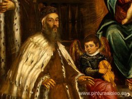 Doge Alvise I Mocenigo y familia ante la Virgen Doge Alvise I Mocenigo y familia ante la Virgen