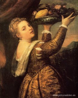 Niña con una canasta de frutas (Lavinia) Niña con una canasta de frutas (Lavinia)