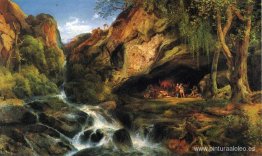 Salvator Rosa dibujando a los bandidos Salvator Rosa dibujando a los bandidos